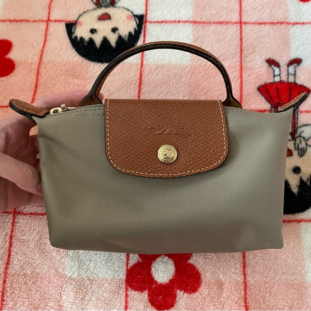 Longchamp Le Pliage Pouch with Handle